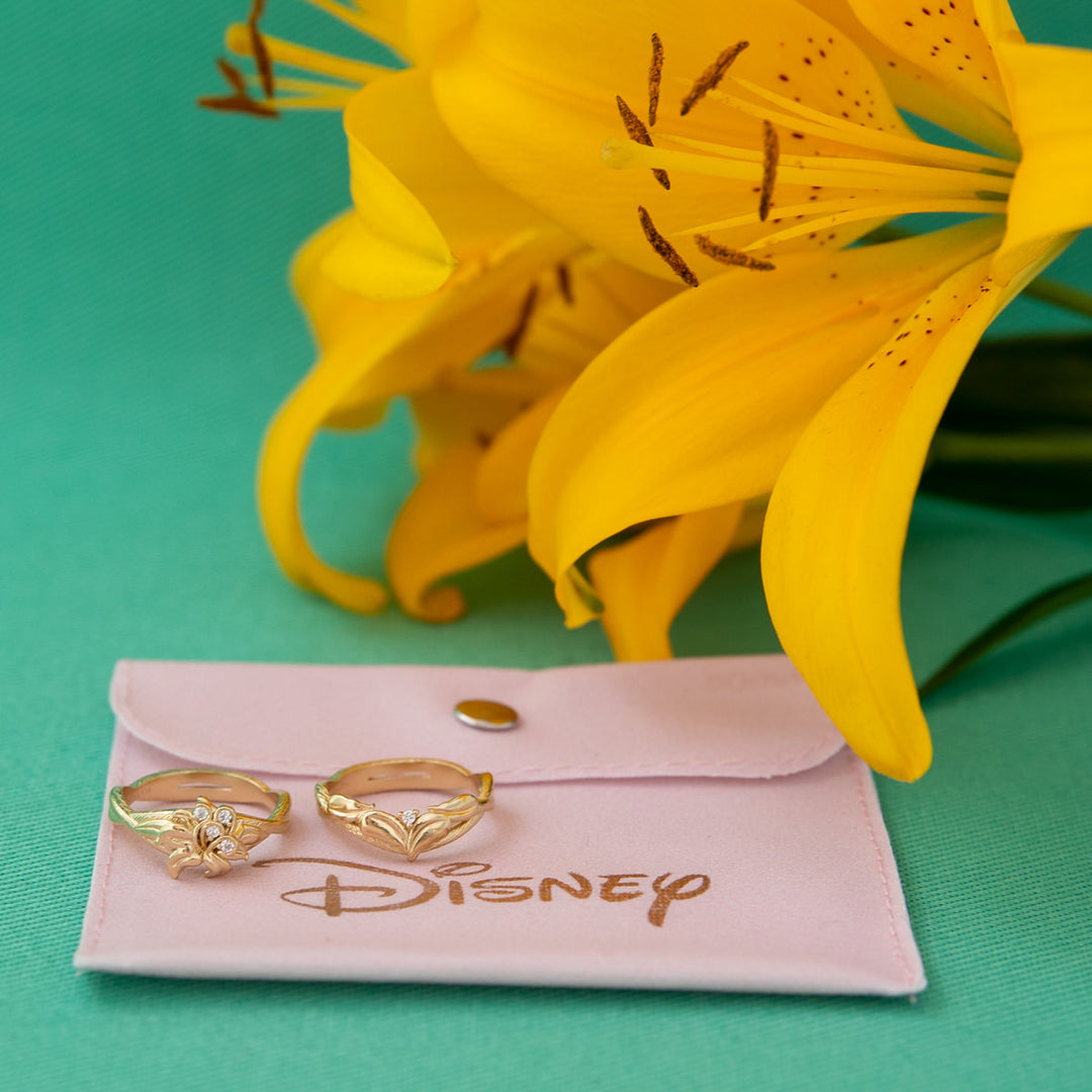 Disney X RockLove DISNEY TANGLED Rapunzel Sundrop Flower Stacker Rings