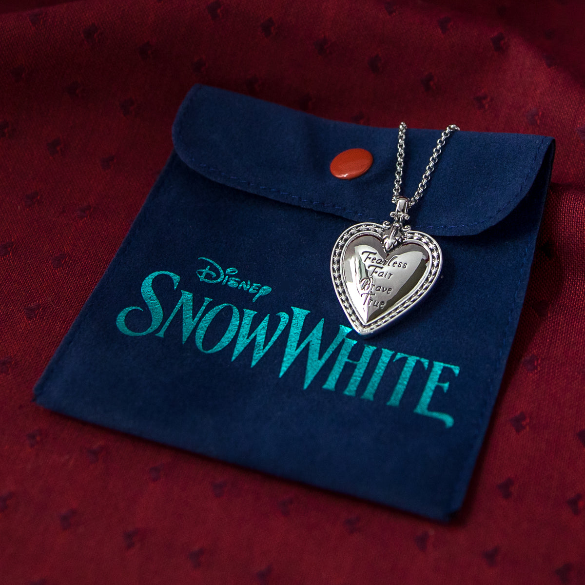 Disney X RockLove DISNEY SNOW WHITE 2025 Heart Necklace - RockLove