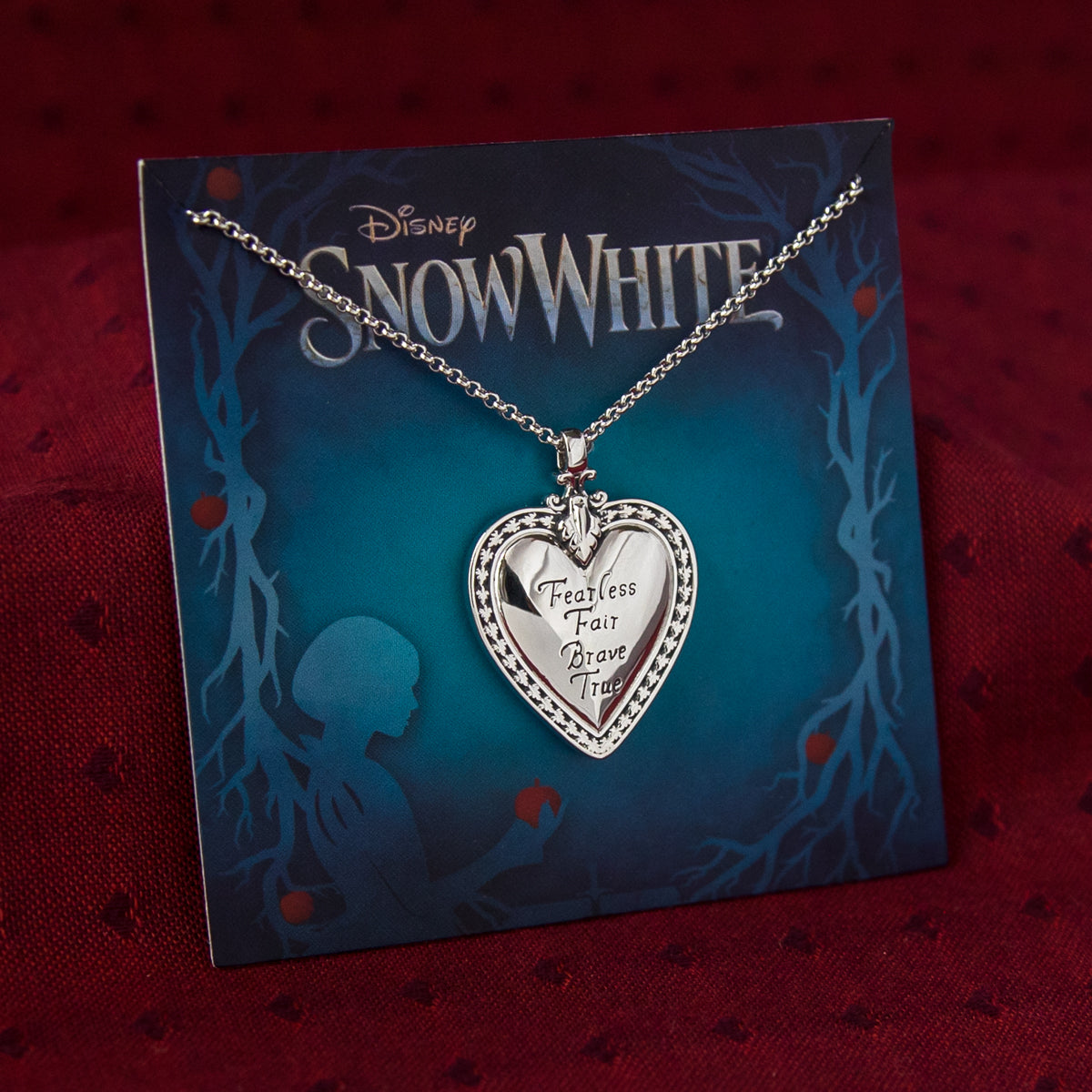 Disney X RockLove DISNEY SNOW WHITE 2025 Heart Necklace - RockLove