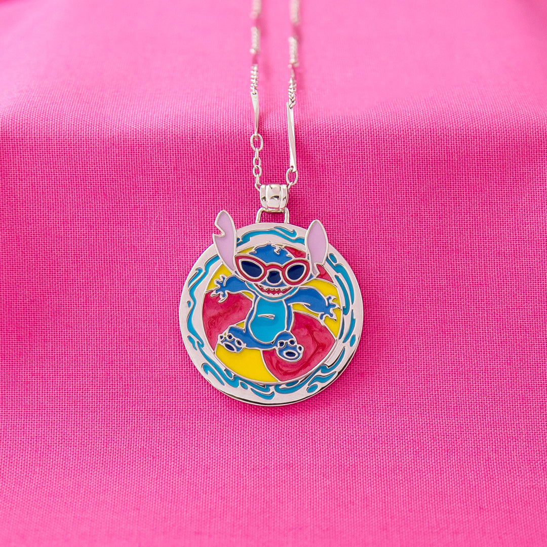 Disney X RockLove DISNEY LILO AND STITCH Vacation Stitch Necklace
