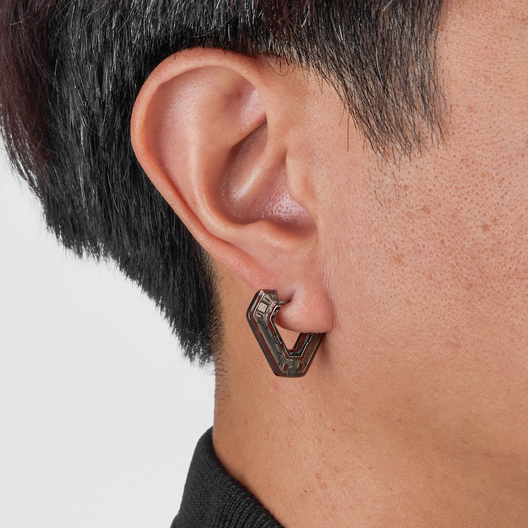 Disney X RockLove TRON ARES Ares Identity Disc Earrings