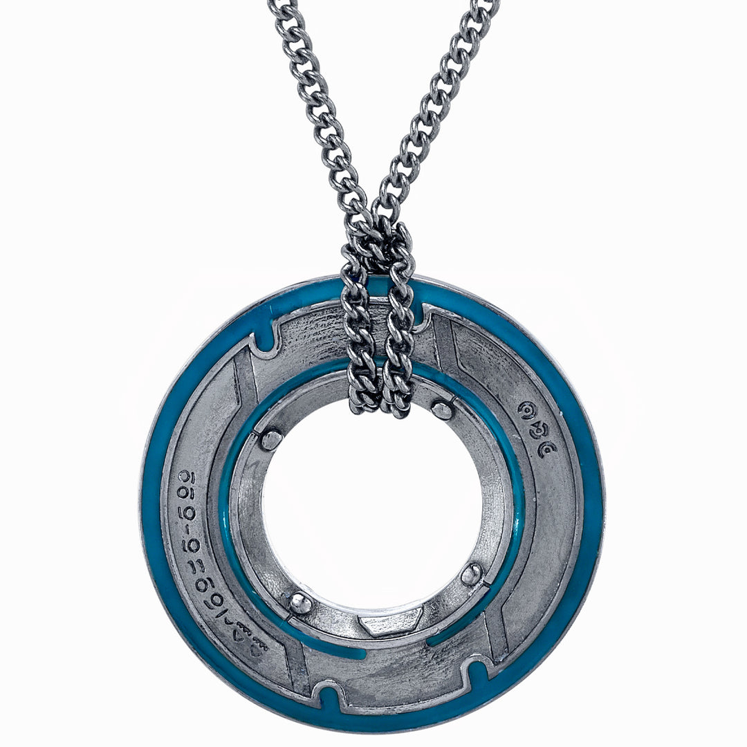 Disney X RockLove TRON LEGACY Flynn Identity Disc Necklace