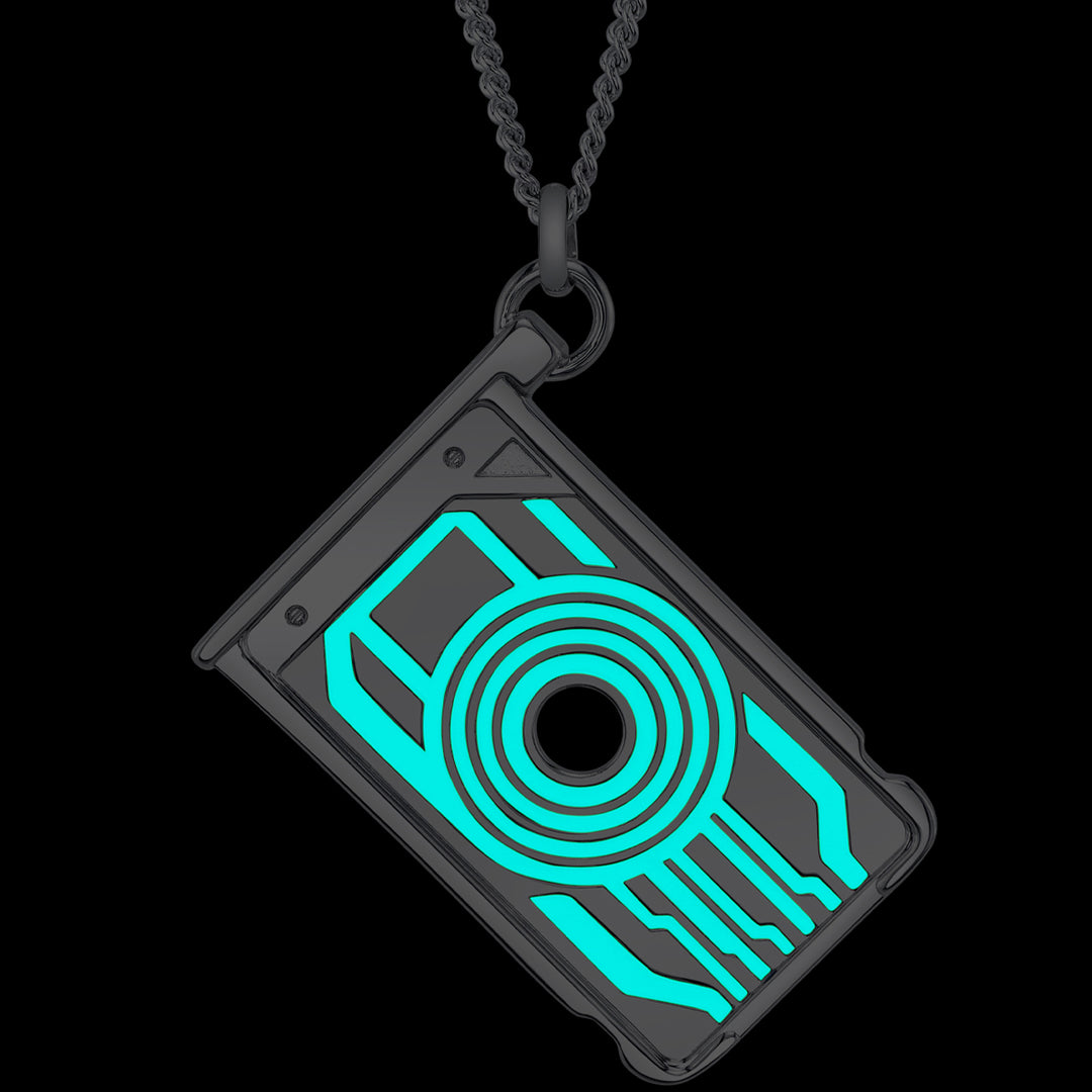 Disney X RockLove TRON LEGACY Flynn Memory Card Necklace