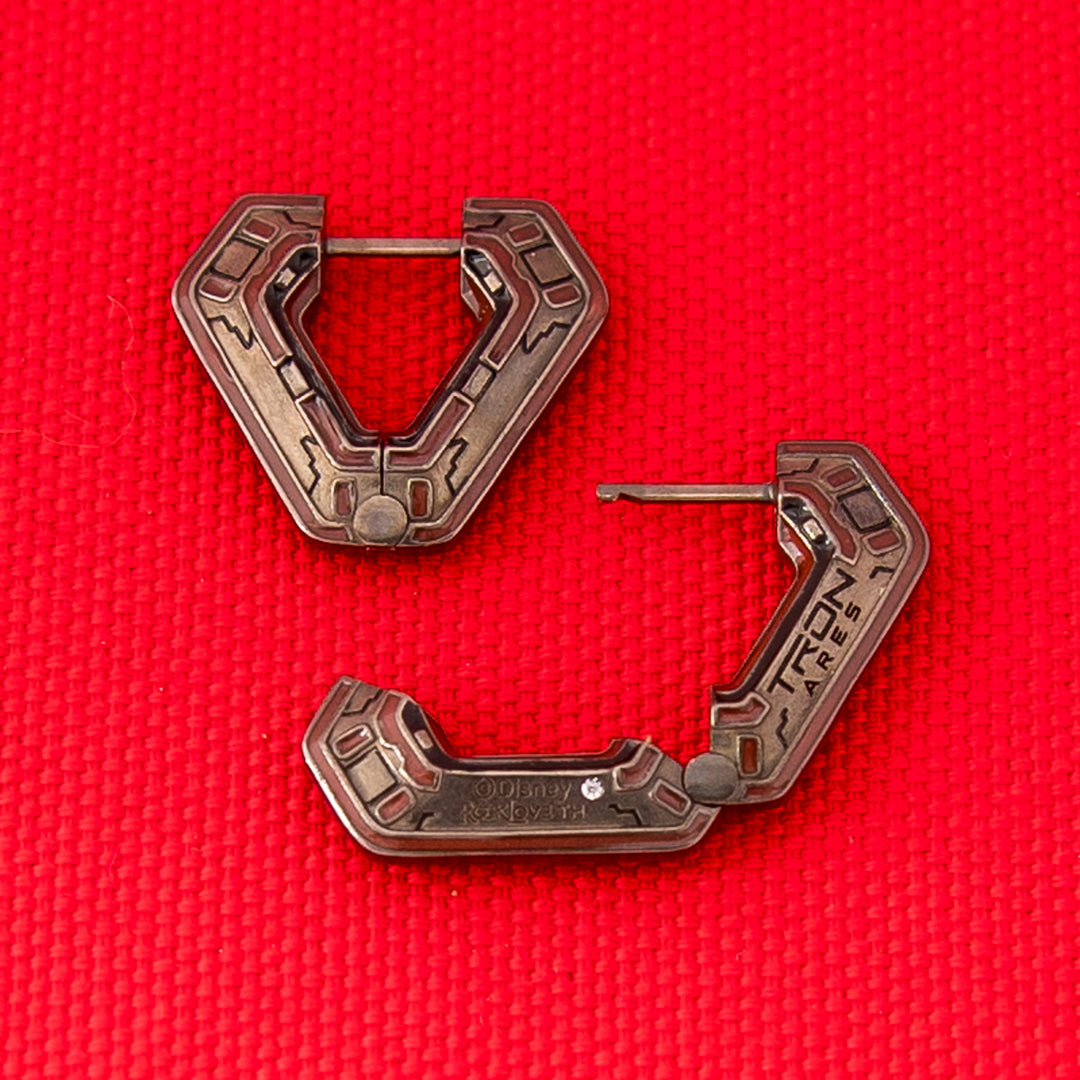 Disney X RockLove TRON ARES Ares Identity Disc Earrings