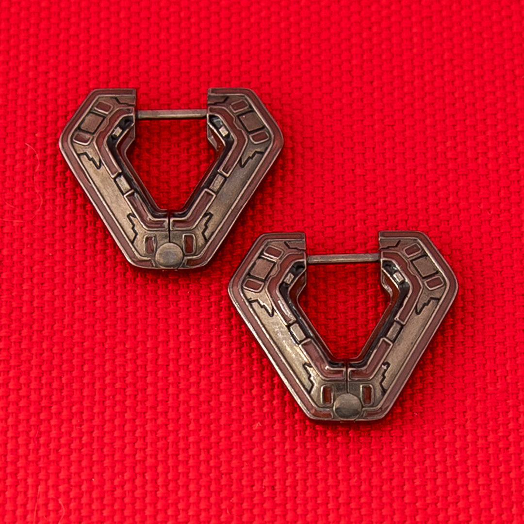 Disney X RockLove TRON ARES Ares Identity Disc Earrings