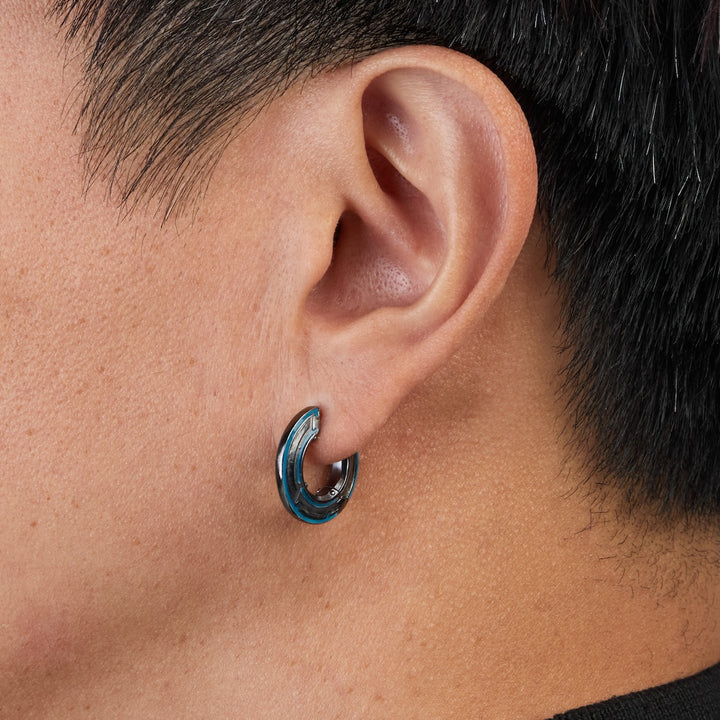 Disney X RockLove TRON LEGACY Flynn Identity Disc Earrings