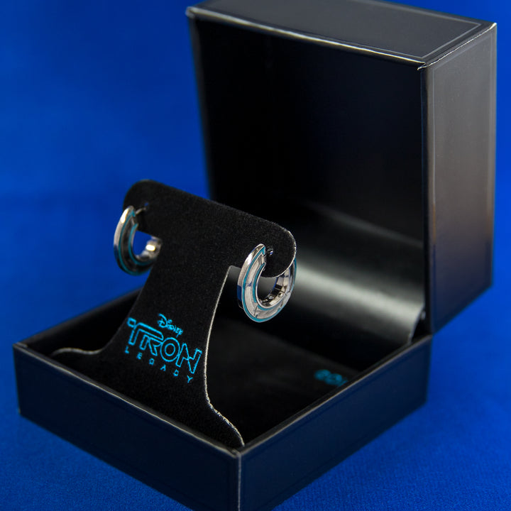 Disney X RockLove TRON LEGACY Flynn Identity Disc Earrings