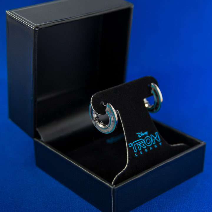 Disney X RockLove TRON LEGACY Flynn Identity Disc Earrings