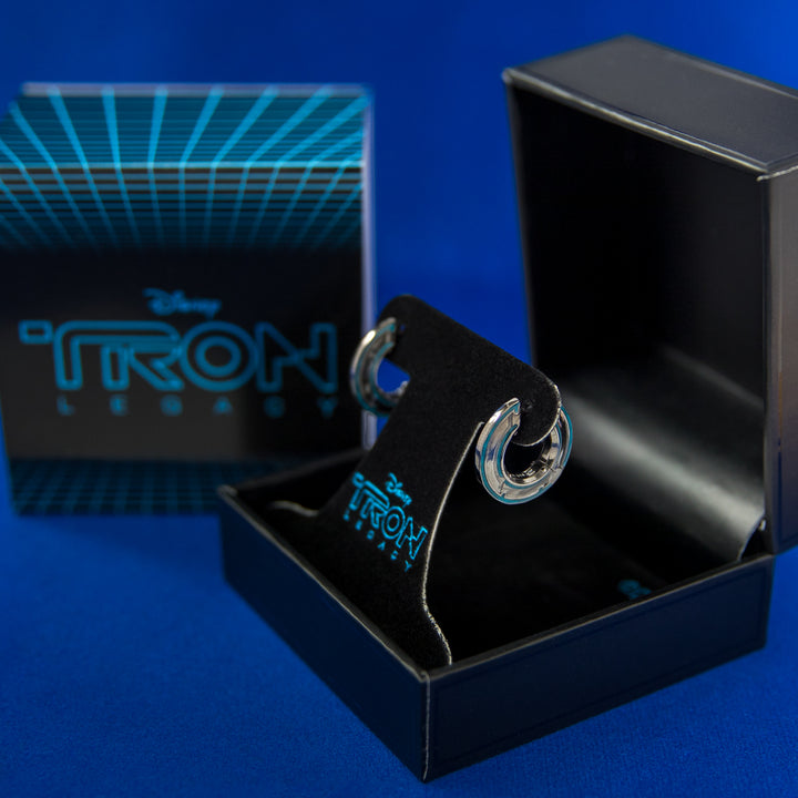 Disney X RockLove TRON LEGACY Flynn Identity Disc Earrings
