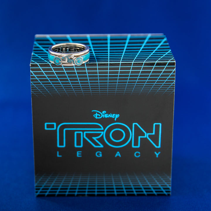 Disney X RockLove TRON LEGACY Lightcycle Spinner Ring