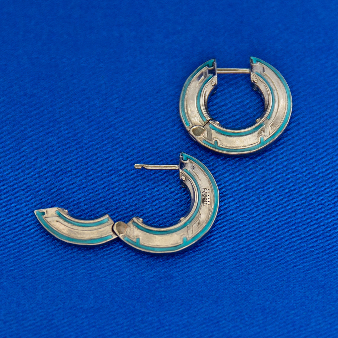 Disney X RockLove TRON LEGACY Flynn Identity Disc Earrings