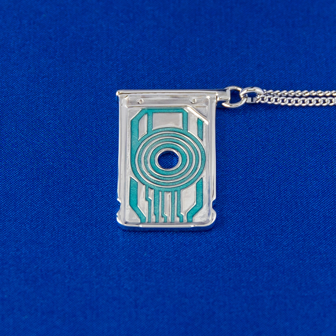 Disney X RockLove TRON LEGACY Flynn Memory Card Necklace