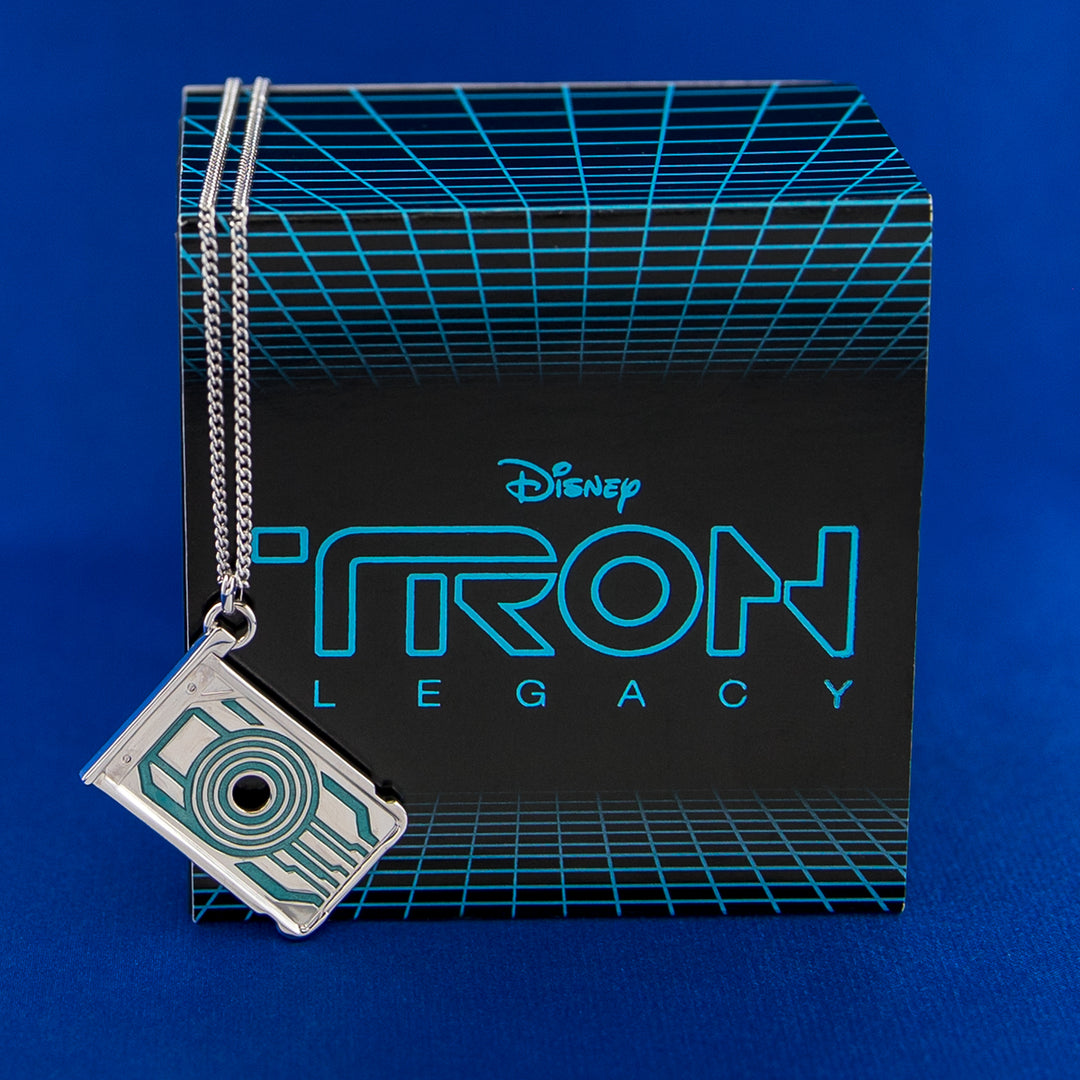 Disney X RockLove TRON LEGACY Flynn Memory Card Necklace