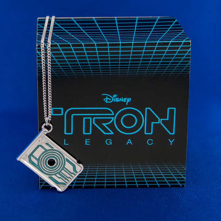Disney X RockLove TRON LEGACY Flynn Memory Card Necklace