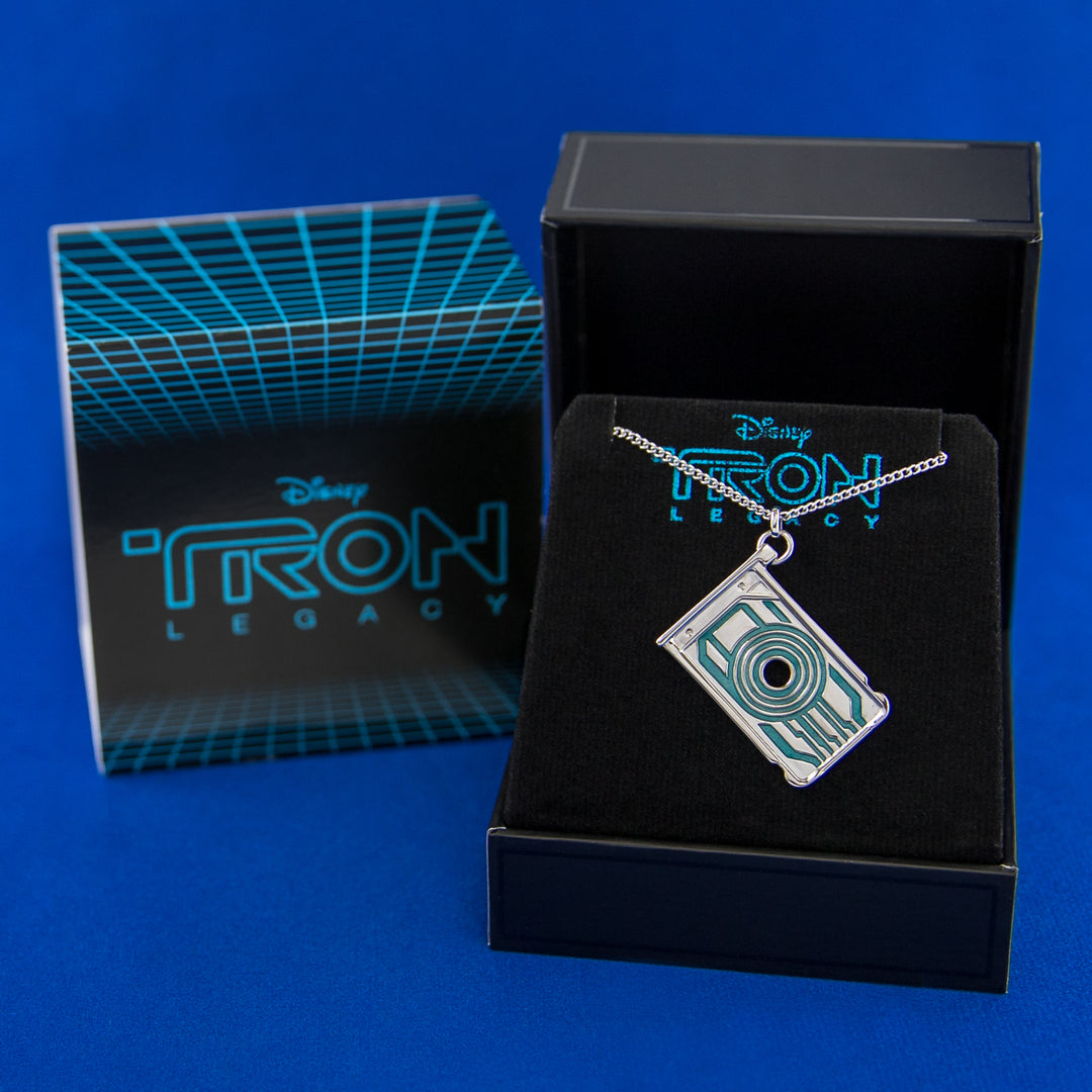 Disney X RockLove TRON LEGACY Flynn Memory Card Necklace