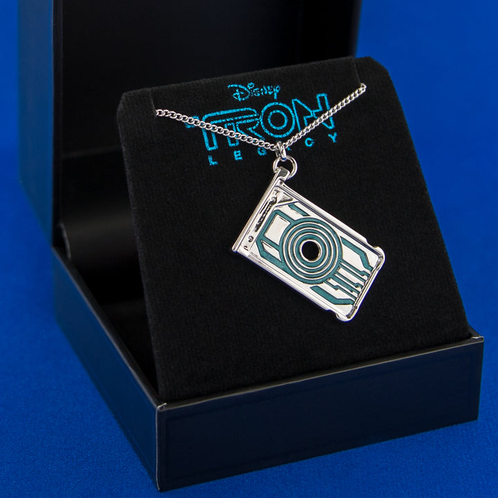 Disney X RockLove TRON LEGACY Flynn Memory Card Necklace