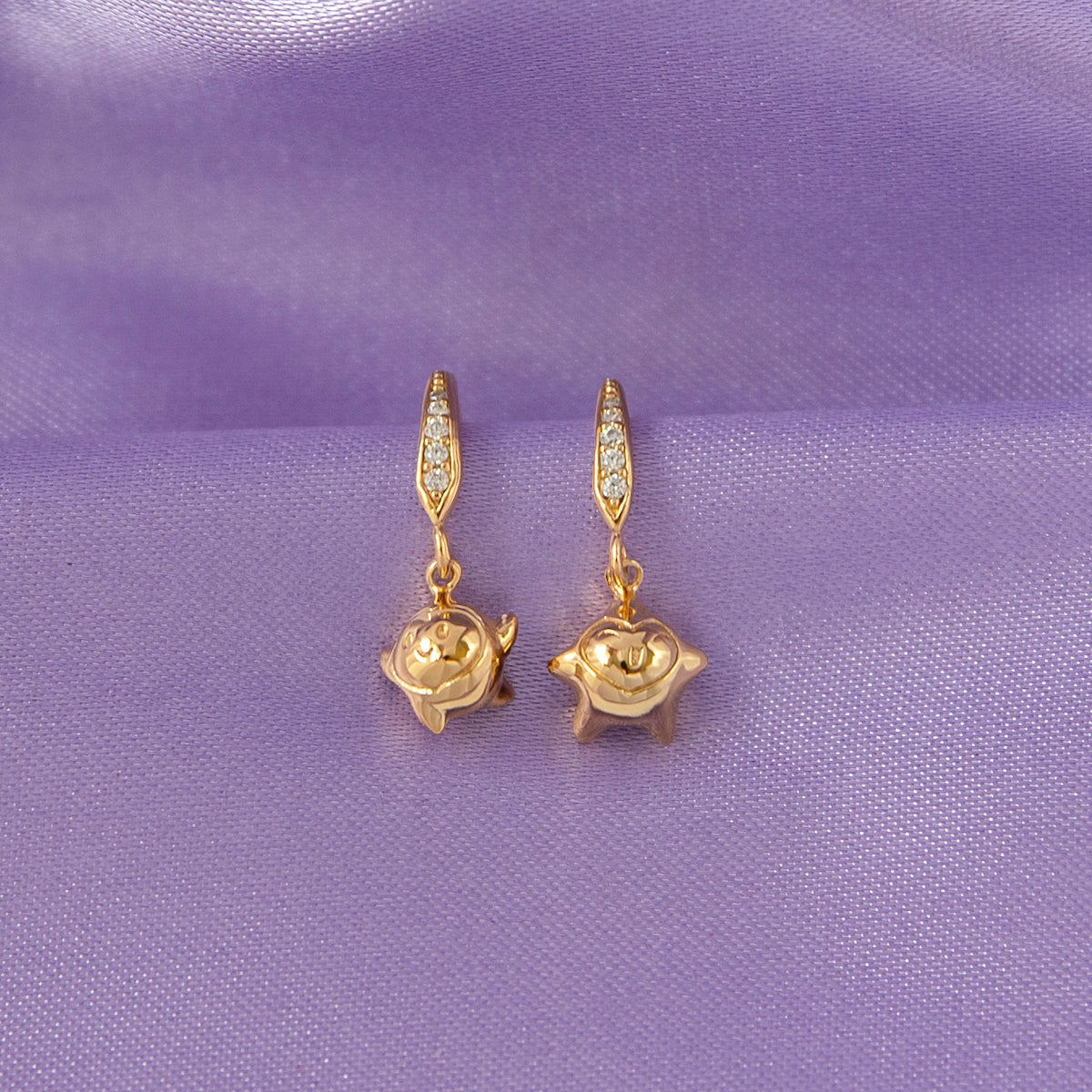 Buy Gold Ear Ring Online At Best Price P N Gadgil & Sons