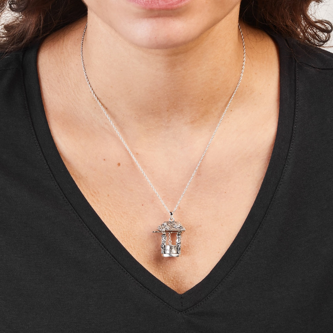 Disney X RockLove SNOW WHITE Articulated Wishing Well Pendant