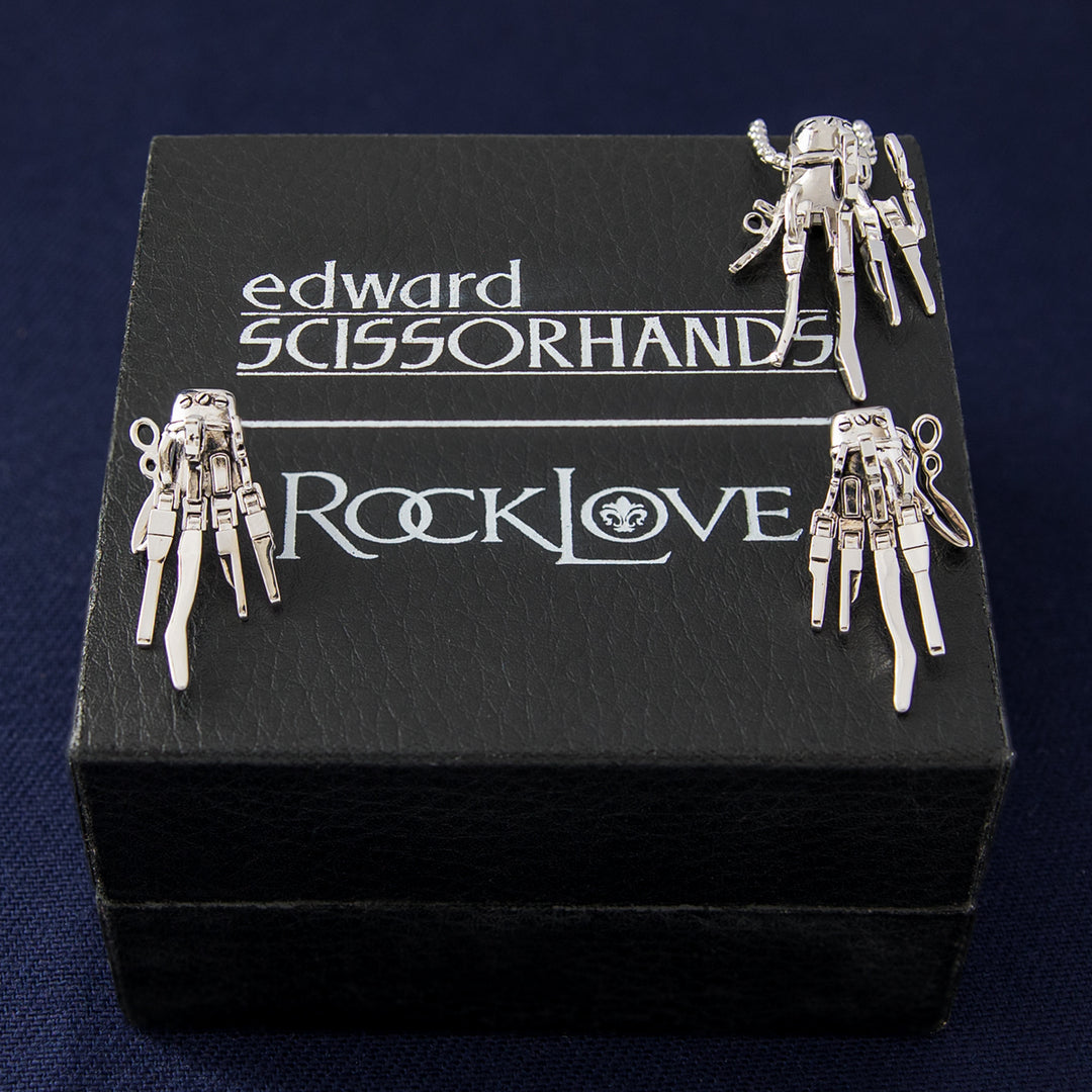 Edward Scissorhands X RockLove Articulated Scissor Pendant