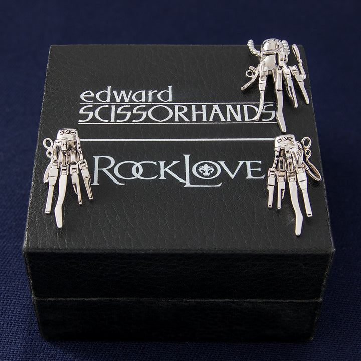 Edward Scissorhands X RockLove Articulated Scissor Pendant