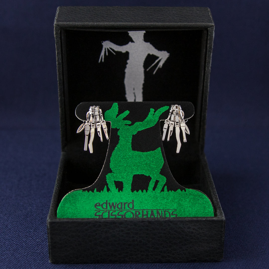 Edward Scissorhands X RockLove Articulated Scissor Earrings