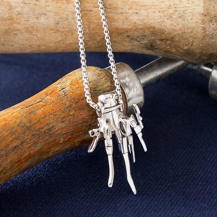 Edward Scissorhands X RockLove Articulated Scissor Pendant