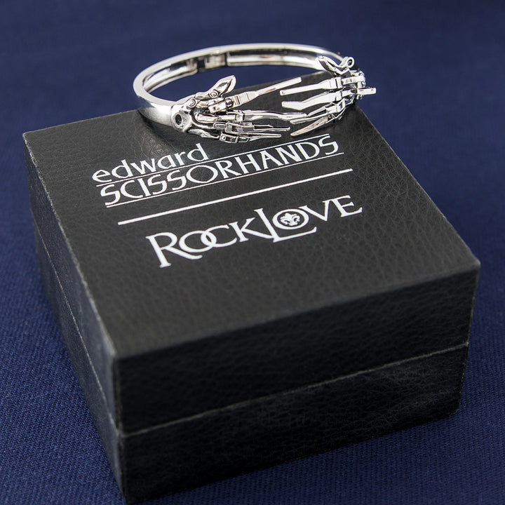 Edward Scissorhands X RockLove Hinged Scissor Bracelet
