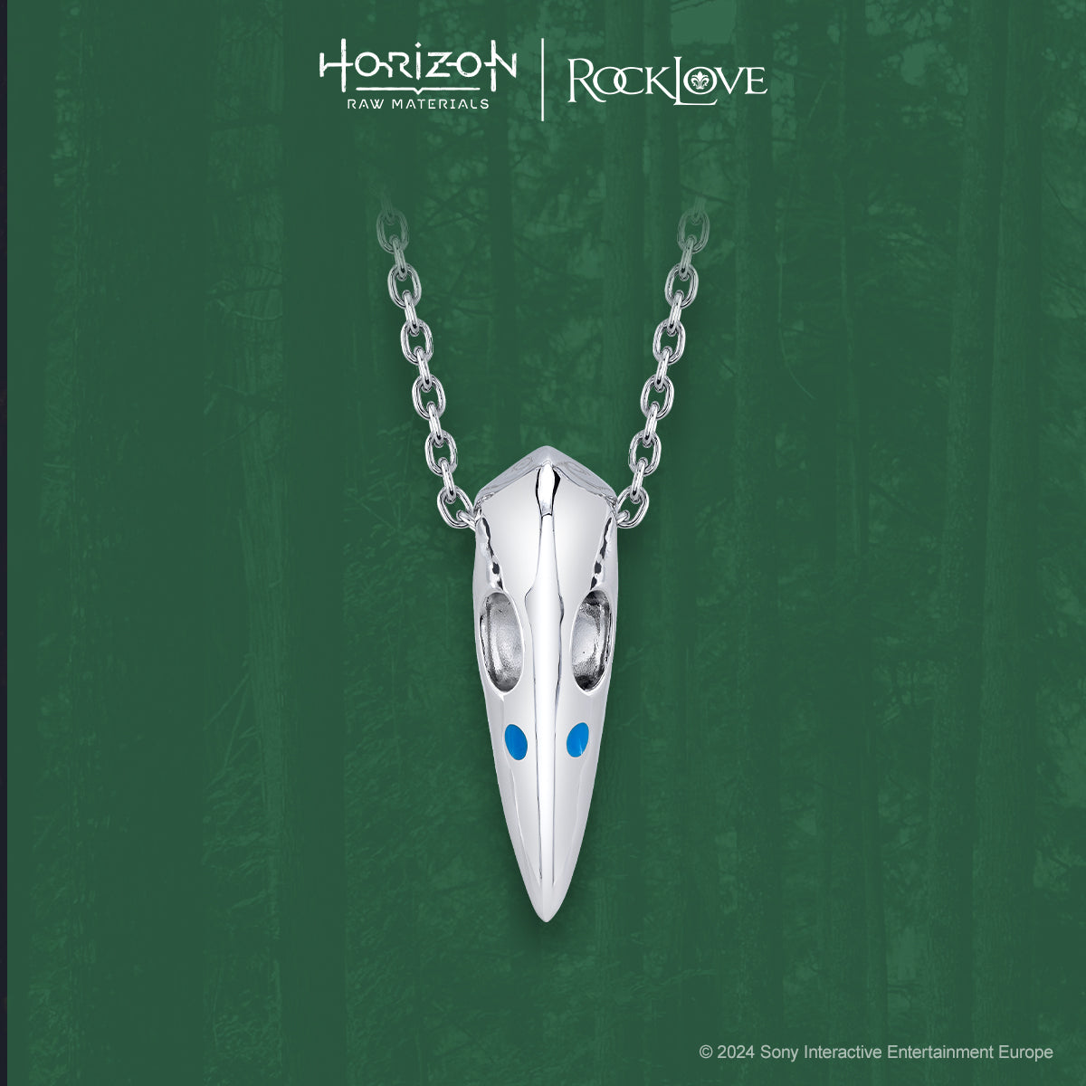 アクセサリー P45 PlayStation X RockLove HORIZON FORBIDDEN WEST Rost Charm Necklace