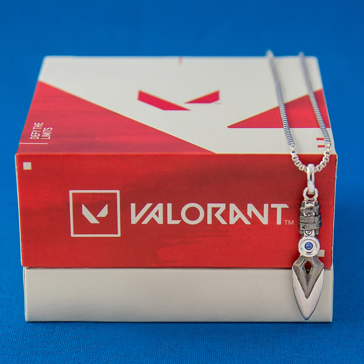 Valorant X RockLove Jett Blade Storm Necklace