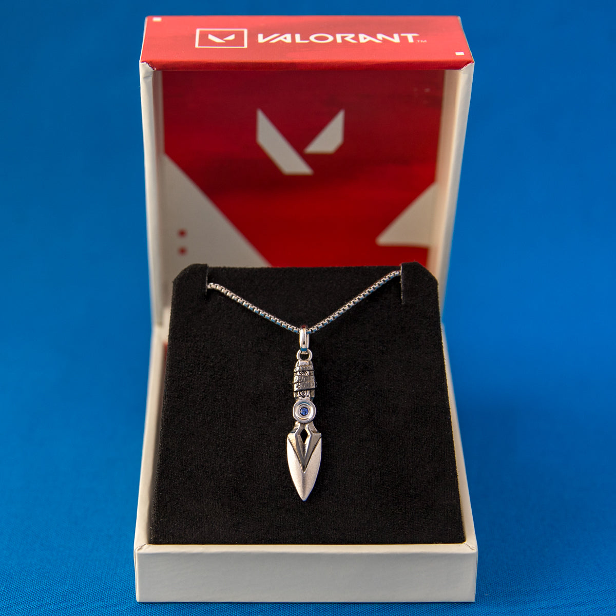 Valorant X RockLove Jett Blade Storm Necklace – RockLove Jewelry Valorant X RockLove Jett Blade Storm Necklace – RockLove Jewelry