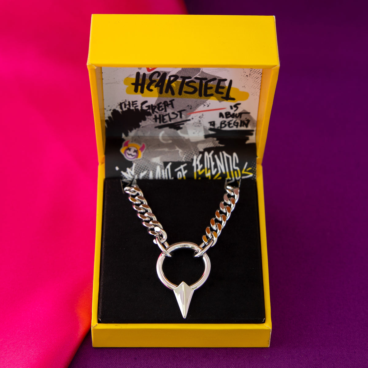League of Legends X RockLove HEARTSTEEL Necklace - RockLove Jewelry