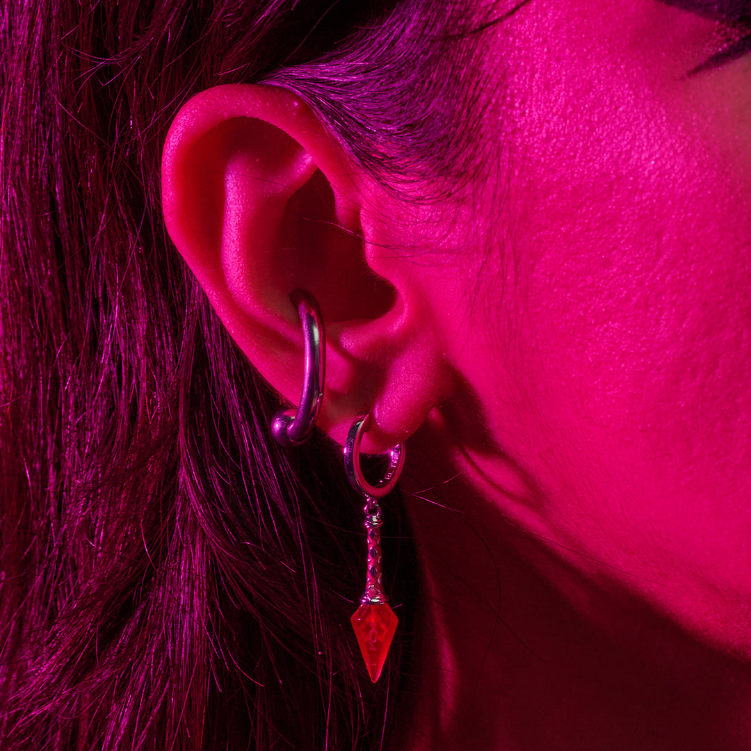 League of Legends X RockLove K/DA FIRESTARTER Light Stick Earrings