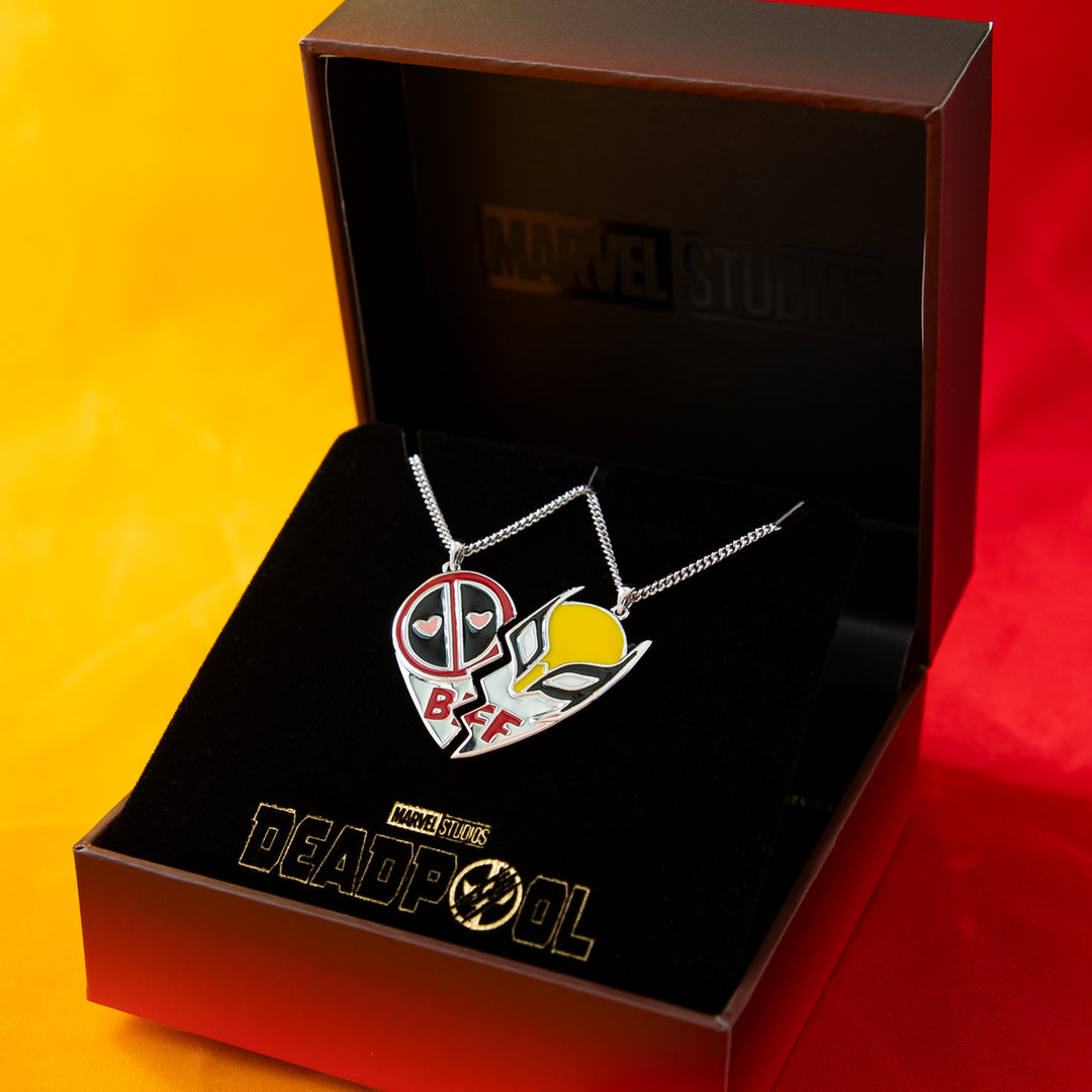 Marvel X RockLove MARVEL STUDIOS DEADPOOL AND WOLVERINE Best Bubs Necklace Set