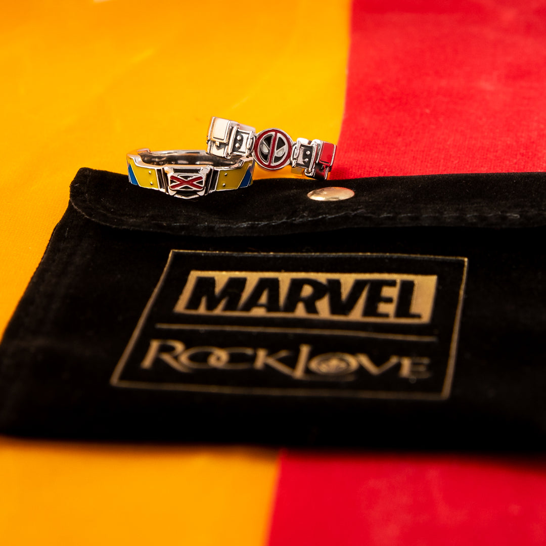 Marvel X RockLove MARVEL STUDIOS DEADPOOL AND WOLVERINE Deadpool Belt Ring