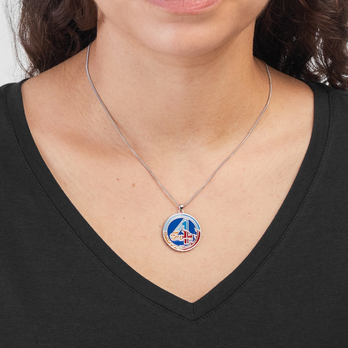 take4。★FANTASTIC MAN”NECKLACE 926 ”★ Marvel X RockLove MARVEL STUDIOS FANTASTIC FOUR Necklace