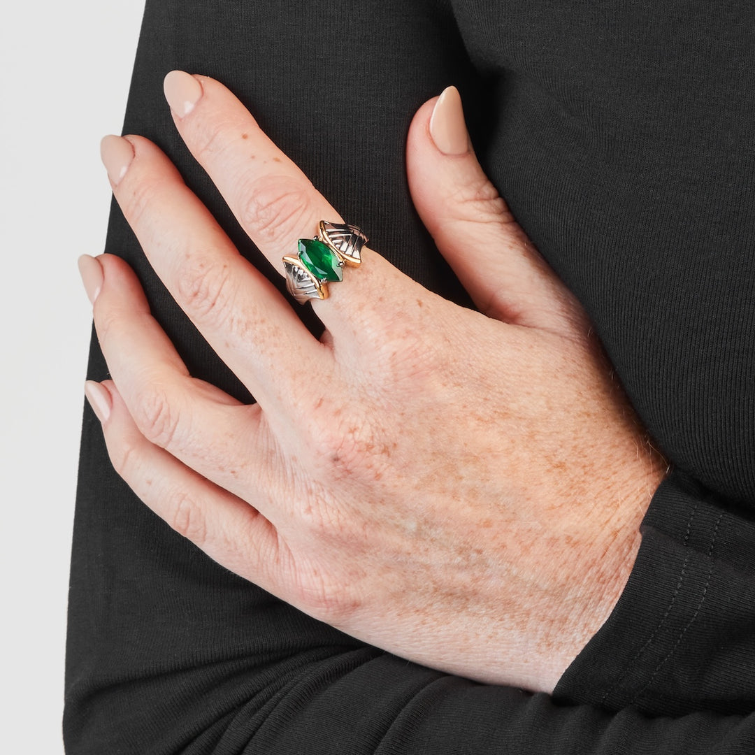 Marvel X RockLove LOKI Chevron Ring - RockLove Jewelry