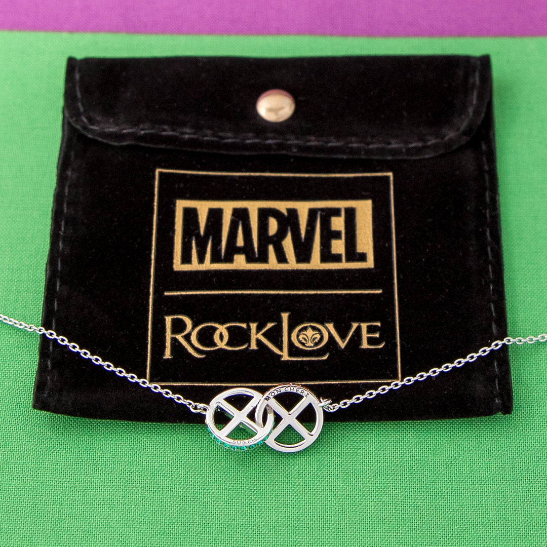 Marvel X RockLove X-MEN Rogue + Gambit Necklace – Rogues Kiss