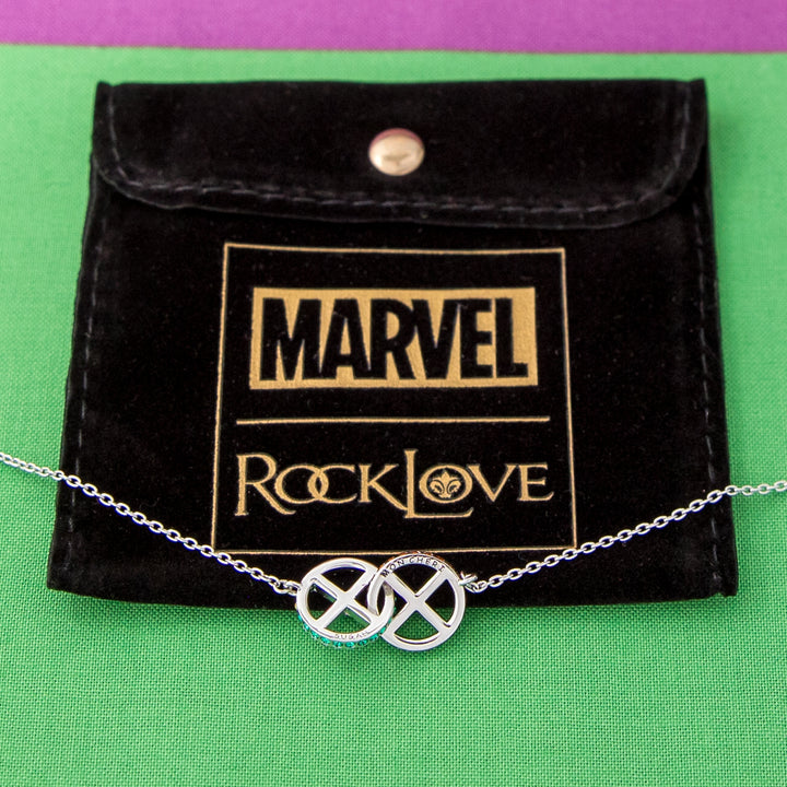 Marvel X RockLove X-MEN Rogue + Gambit Necklace – Rogues Kiss