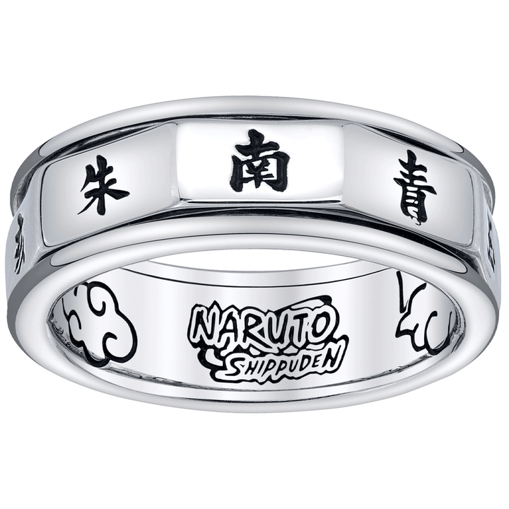 Naruto Shippuden X RockLove Akatsuki Spinner Ring