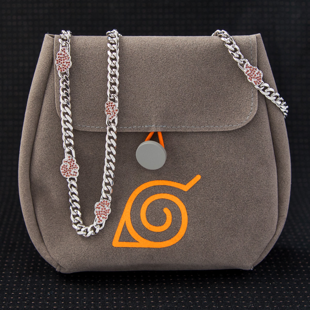 Naruto Shippuden X RockLove Akatsuki Cloud Necklace - RockLove Jewelry