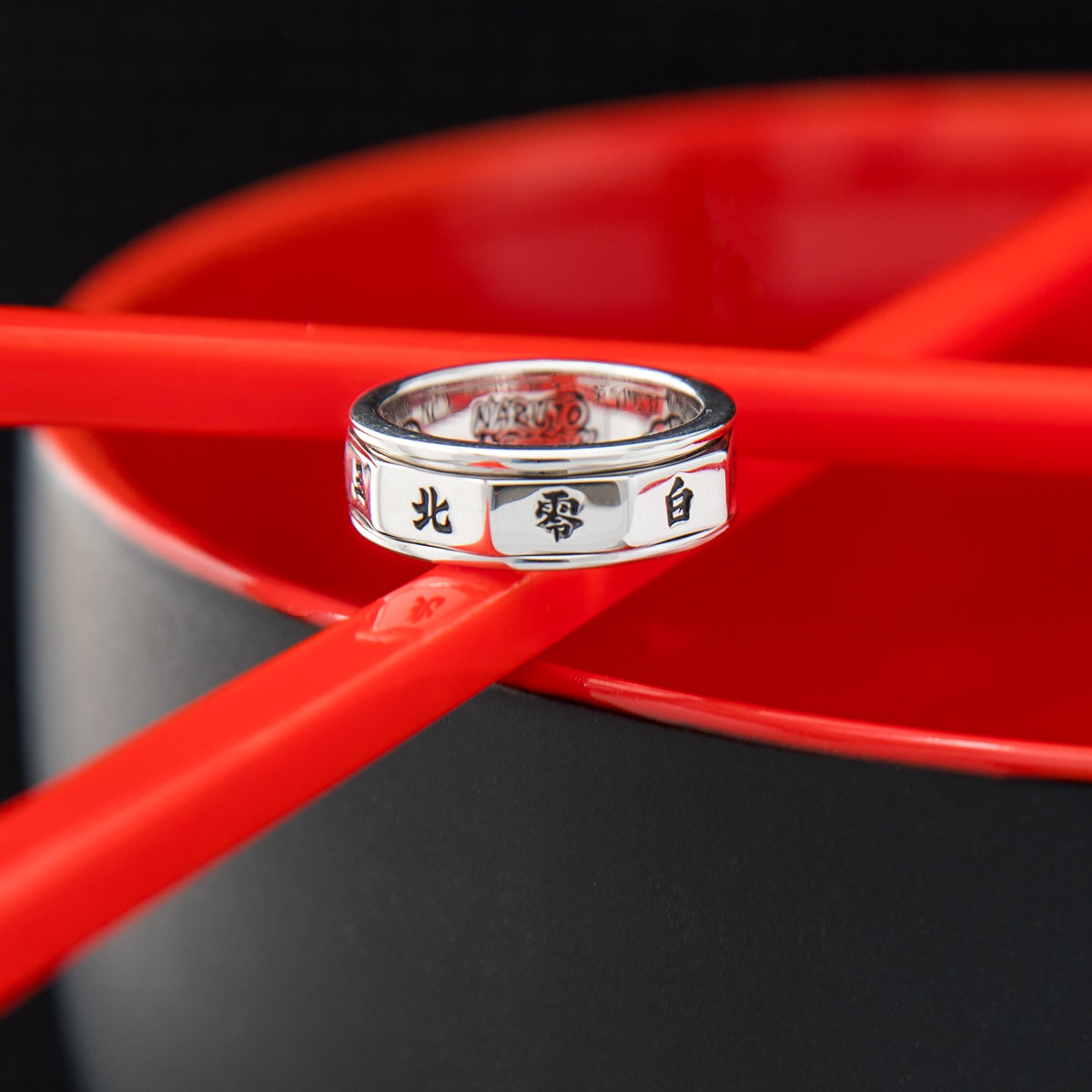 Naruto Shippuden X RockLove Akatsuki Spinner Ring - RockLove Jewelry