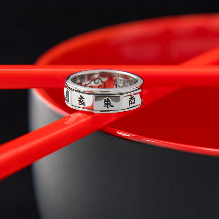 Naruto Shippuden X RockLove Akatsuki Spinner Ring