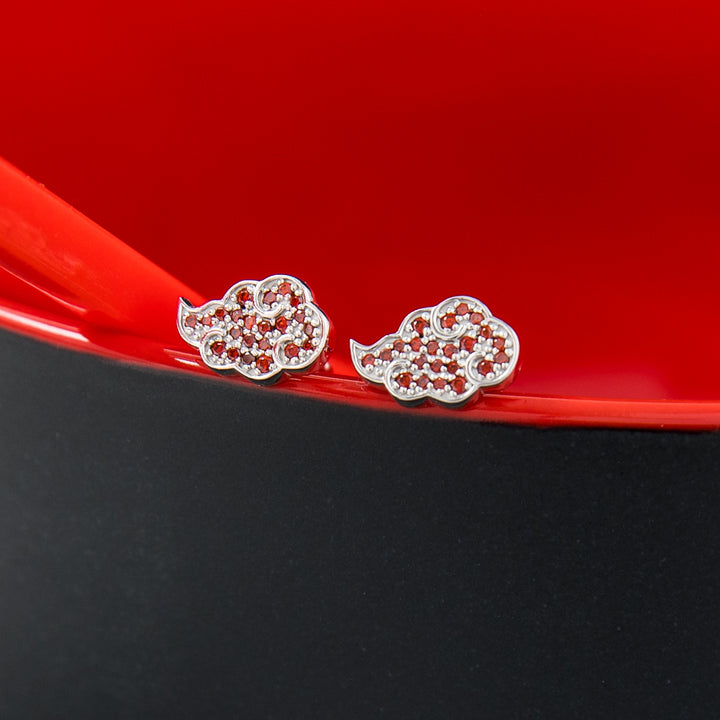 Naruto Shippuden X RockLove Akatsuki Cloud Earrings