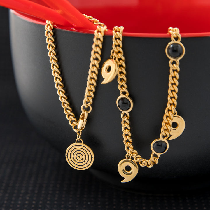 Naruto Shippuden X RockLove Six Paths Sage Mode Necklace - Gold