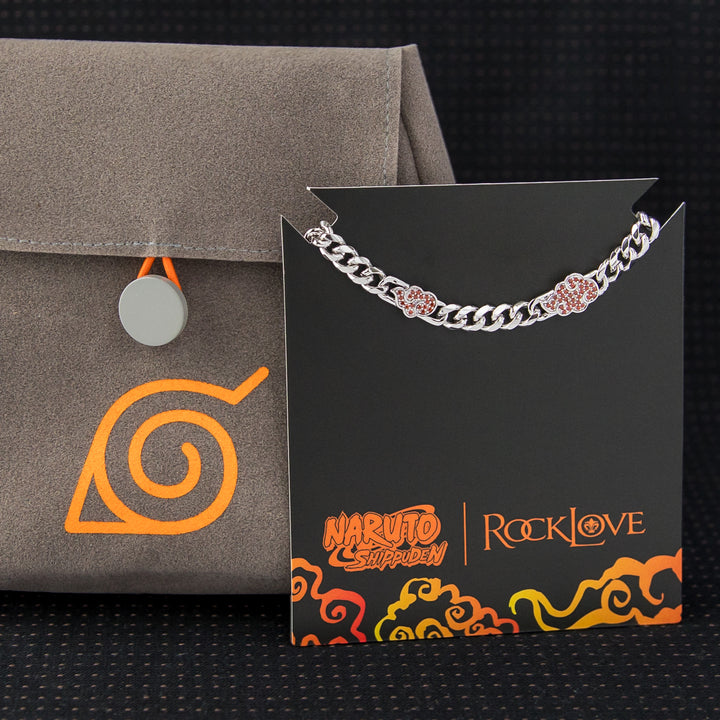 Naruto Shippuden X RockLove Akatsuki Cloud Bracelet