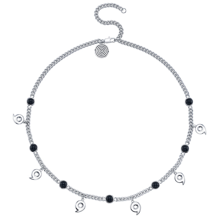 Naruto Shippuden X RockLove Six Paths Sage Mode Necklace - Silver