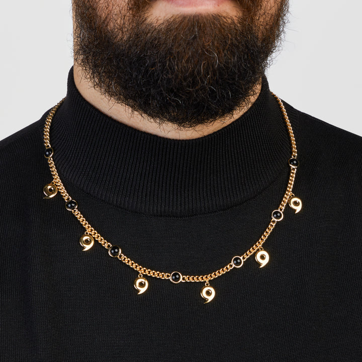 Naruto Shippuden X RockLove Six Paths Sage Mode Necklace - Gold