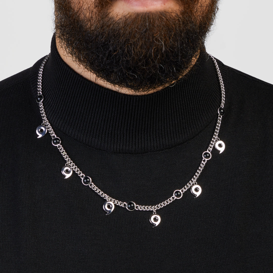 Naruto Shippuden X RockLove Six Paths Sage Mode Necklace - Silver