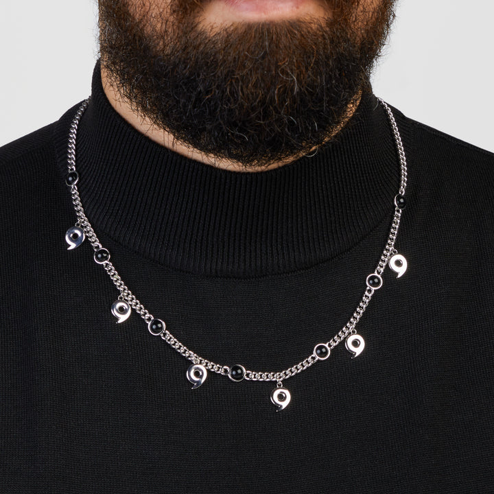 Naruto Shippuden X RockLove Six Paths Sage Mode Necklace - Silver