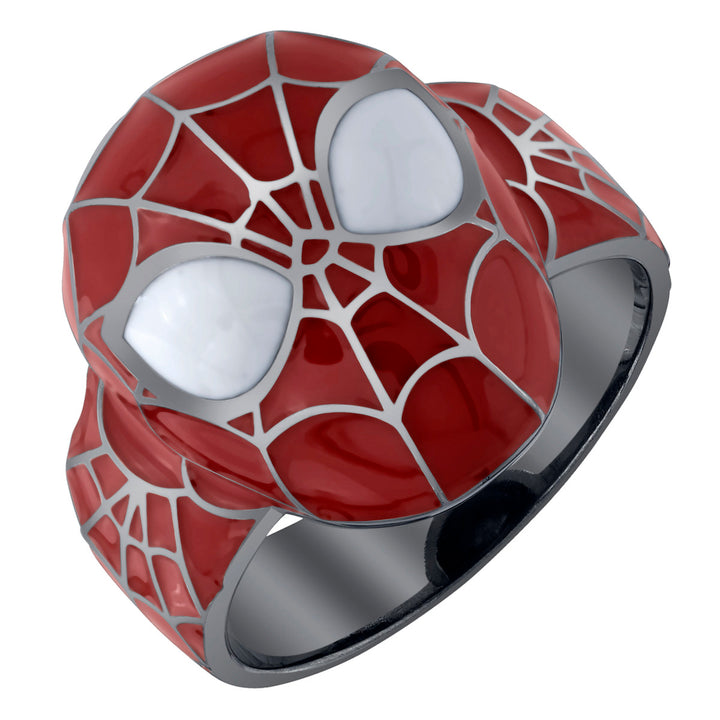 Marvel X RockLove SPIDER-MAN Peter Parker Mask Ring